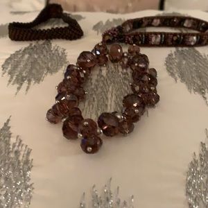 Lot of 3 beaded bracelets